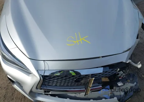 2019 Infiniti Q50 3.0T Luxe z USA, uszkodzony, nr VIN JN1EV7AR2KM554779